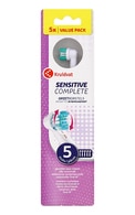  KRUIDVAT undefined KRUIDVAT Rezerves uzgaļi zobu birstei Sensitive Complete, 5gab. 