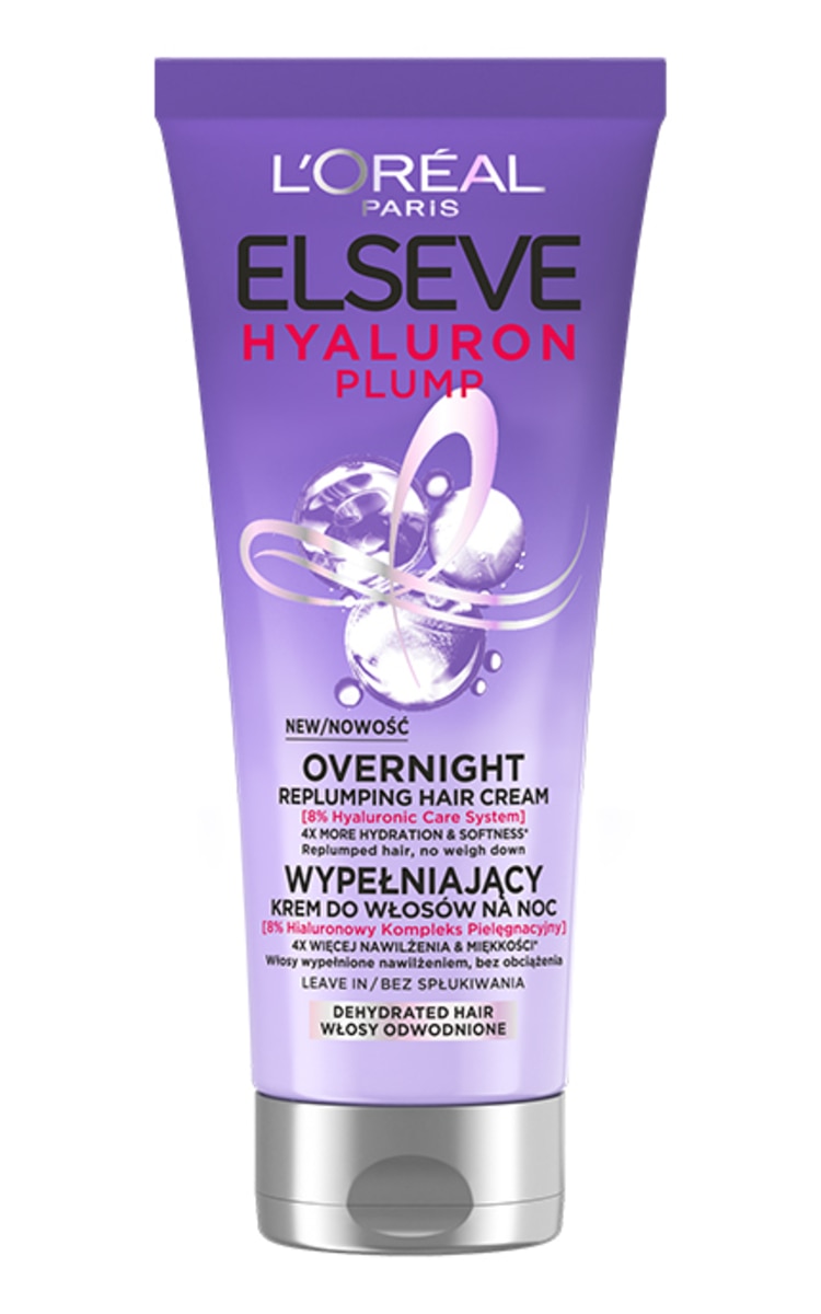 ELSEVE ELSEVE Hyaluron Plump nakts krēms matiem, 200ml