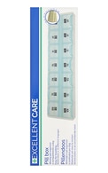  KOOPMAN undefined EXCELLENT CARE Tablešu organizators nedēļai, 2 rindas (rīts/vakars) 