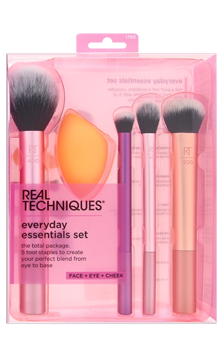 REAL TECHNIQUES REAL TECHNIQUES Everyday Essentials Set набор косметических кистей