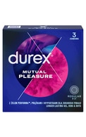  DUREX undefined DUREX Mutual Pleasure презервативы, 3шт.  