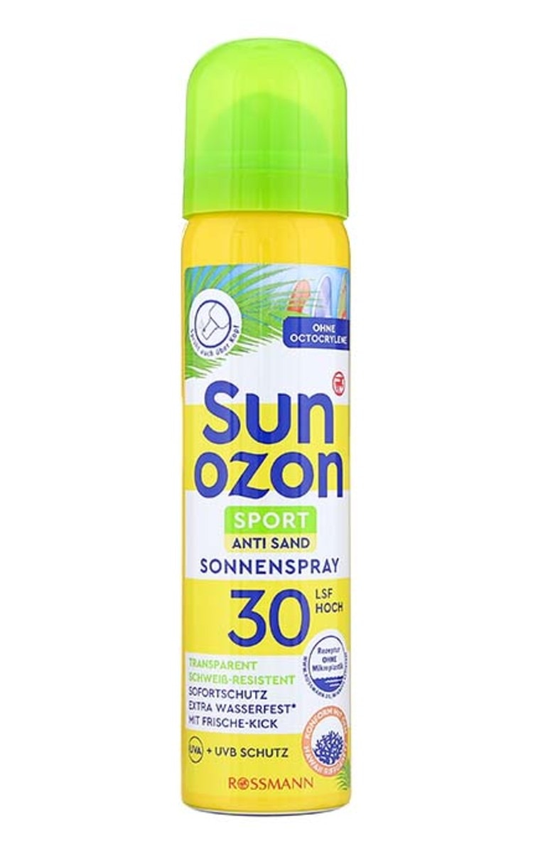 SUNOZON SUNOZON Sport SPF30 izsmidzināmais sauļošanās līdzeklis, 75ml