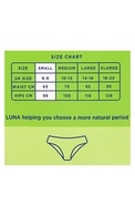 SUPERDRUG Luna menstruālās biksītes, Small, 1gab.