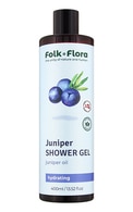 FOLK&FLORA Juniper dušas gels, hydrating, 400ml