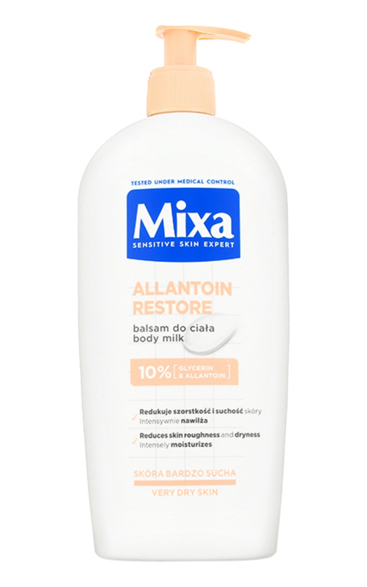 MIXA MIXA Body Allantoin Restore atjaunojošs ķermeņa krēms, 400ml 400 ml