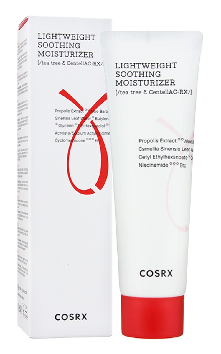 COSRX COSRX Lightweight Soothing Moisturizer mitrinošs krēms problemātiskai ādai, 80ml 80 ml