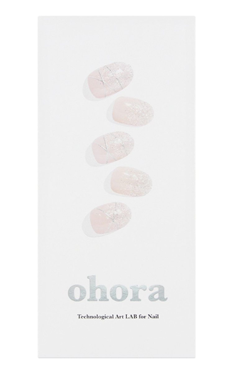 OHORA OHORA Semi Cured Gel Nail Strips (N Dress Up) набор гелевых наклеек для маникюра, 30 наклеек