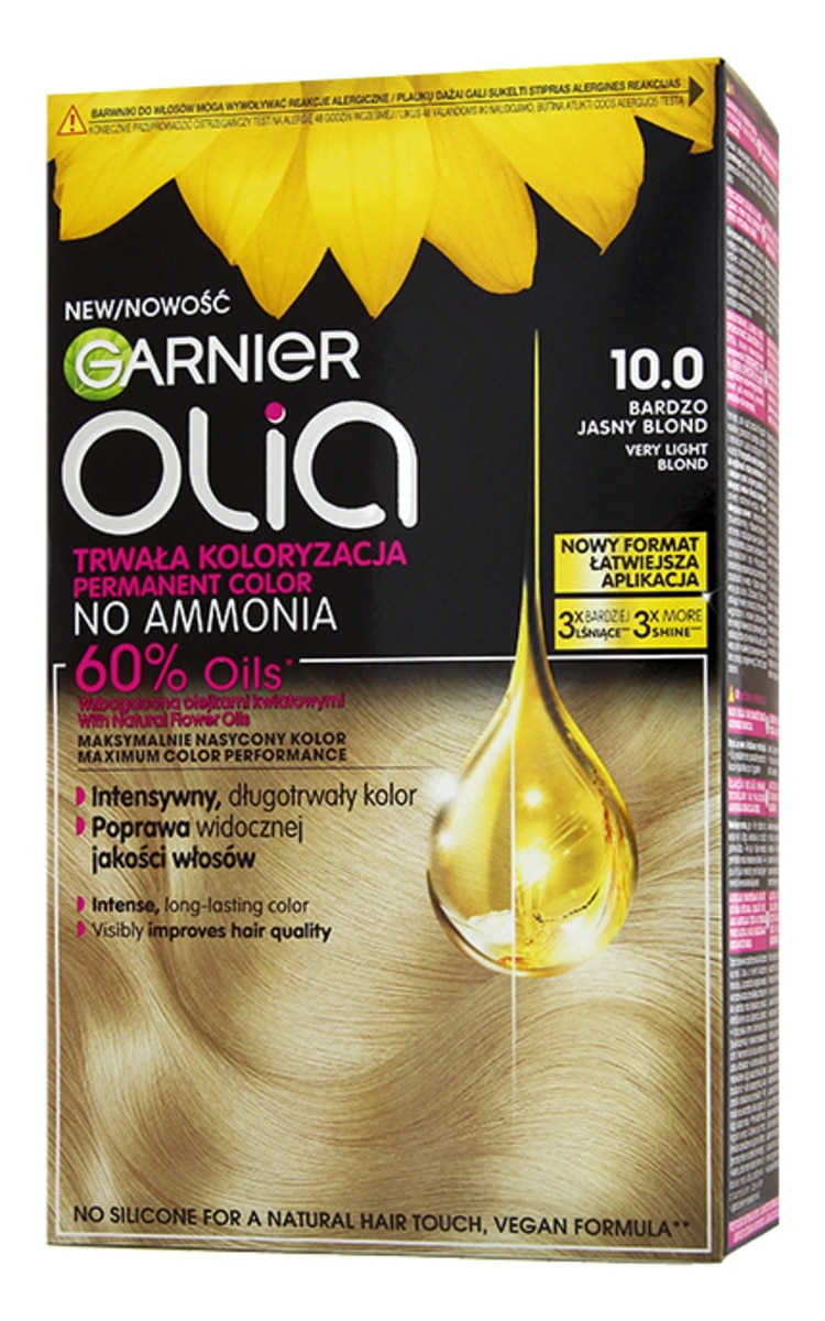 GARNIER OLIA GARNIER OLIA Matu krāsa, 10.0 Very Light Blonde