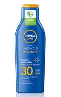 NIVEA SUN Protect&Moisture SPF30 увлажняющий лосьон для защиты от солнца, 200мл