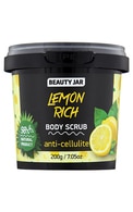 BEAUTY JAR Lemon Rich ķermeņa skrubis, 200g