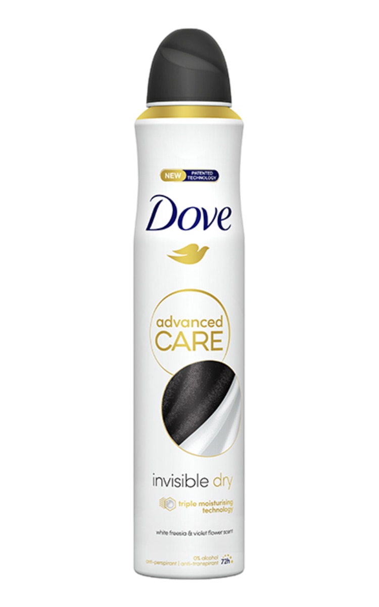 DOVE DOVE Advanced Care Invisible White Freesia&Violet Flower izsmidzināms antiperspirants, 200ml 200 ml