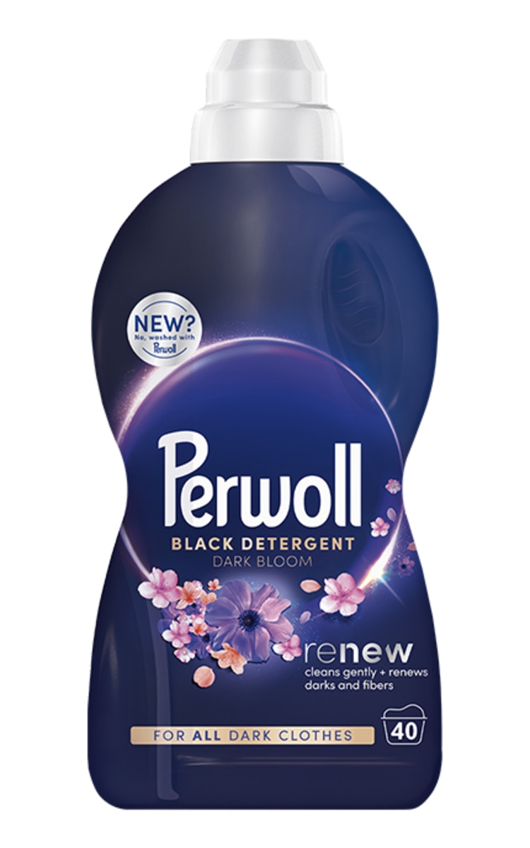 PERWOLL PERWOLL Black Detergent Dark Bloom veļas mazgāšanas želeja, 2l 2000 ml