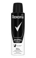 REXONA MEN Invisible on Black+White Clothes распыляемый антиперспирант, 150мл