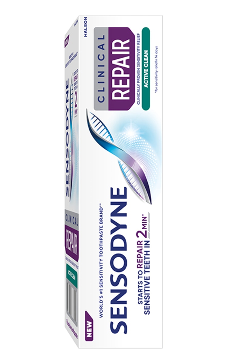 SENSODYNE SENSODYNE Clinical Repair Active Clean zobu pasta, 75ml 75 ml