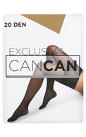 CANCAN Exclusive 20den zeķes ar mežģīni, Nature, izmērs 3