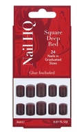  NAIL HQ undefined NAIL HQ Square Deep Red комплект накладных ногтей  
