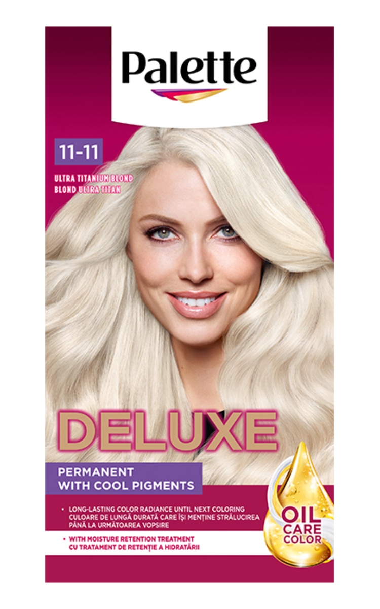 PALETTE DELUXE PALETTE Deluxe краска для волос, 11-11 Ultra Titanium 1 шт