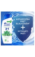 HEAD&SHOULDERS 2in1 Menthol шампунь против перхоти, 250мл