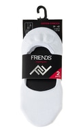  FRIENDS undefined FRIENDS Женские хлопковые следки 7731, 2 пара 