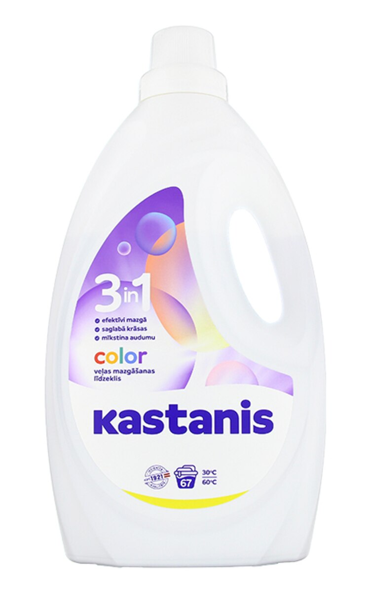 KASTANIS KASTANIS 3in1 Color formula средство для стирки, 2700мл