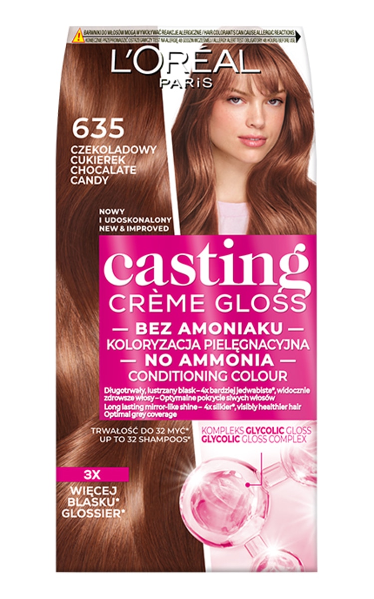 CASTING CASTING Creme Gloss matu krāsa, 635 Chocolate Candy