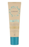 LUMENE Matte Oil-Control tonālais krēms SPF20, 3 Fresh Apricot, 30ml