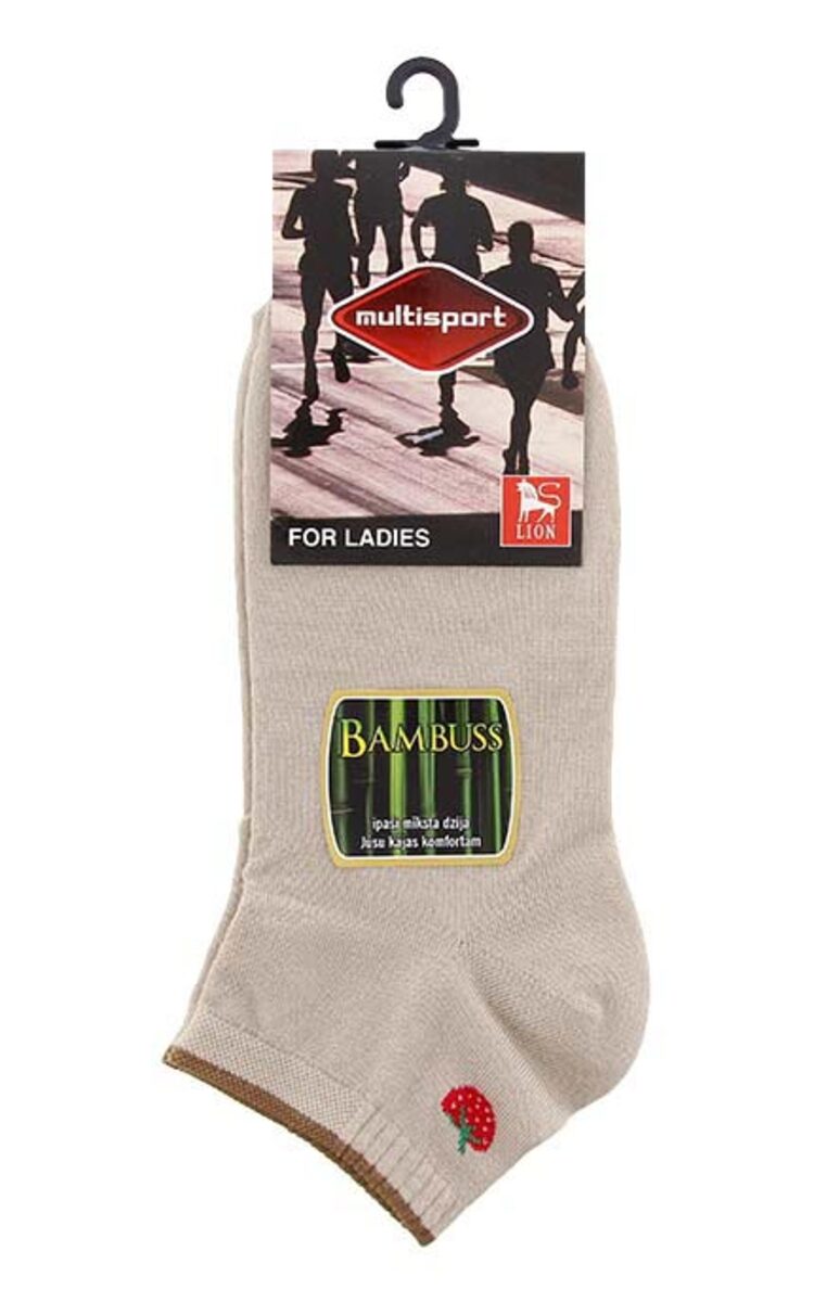 LION LION Женские носки 5063, 35-37, Beige 1 шт