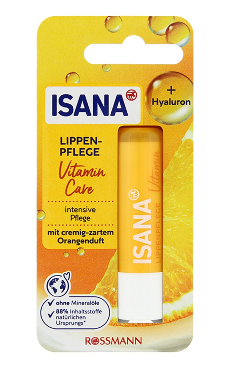 ISANA ISANA Vitamin Care lūpu balzams, 4.8g 1 gab.