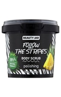 BEAUTY JAR Follow The Stripes ķermeņa skrubis, 200g