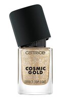 CATRICE Cosmic Gold Effect Top Coat virskārta nagiem, 10.5ml