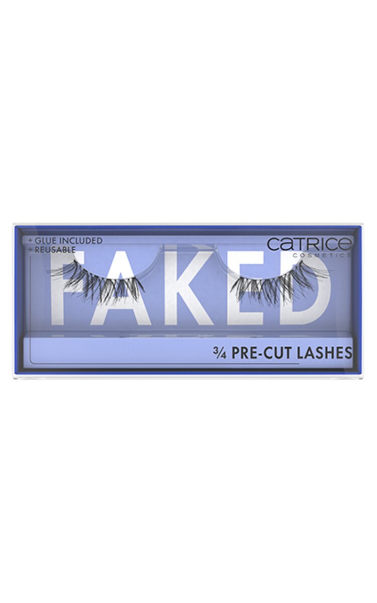 CATRICE CATRICE Faked 3/4 Pre-Cut Lashes mākslīgās skropstas 1 gab.