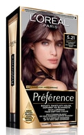 PREFERENCE Краска для волос, 5.21 Cool Iridescent Light Brown