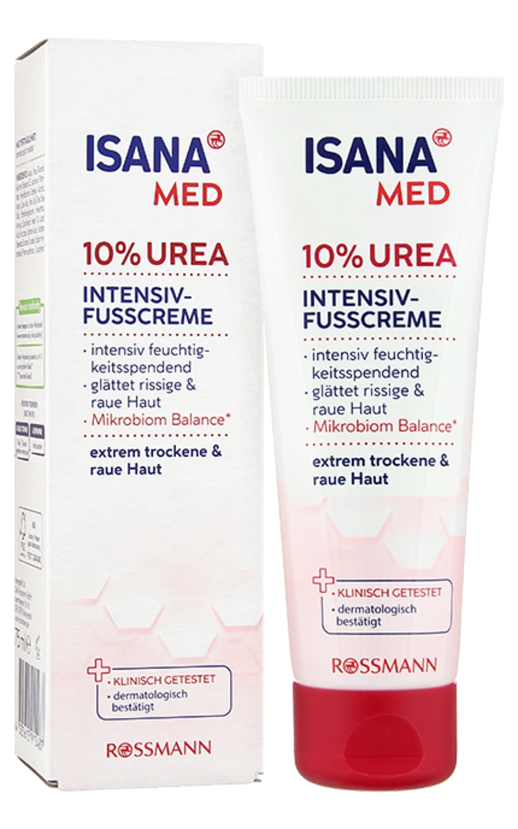 ISANA ISANA MED 10% Urea интенсивный крем для ног, 75мл