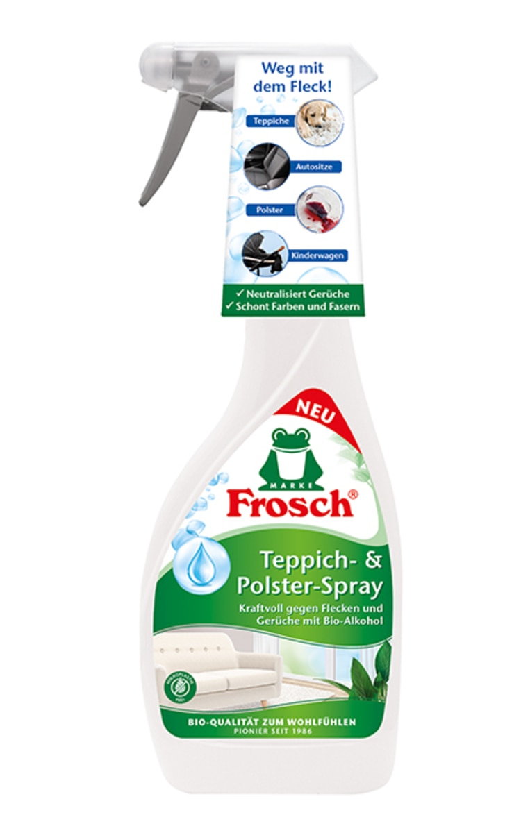 FROSCH FROSCH Izsmidzināms paklāju un polsterējumu tīrīšanas līdzeklis, 500ml 500 ml