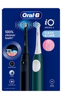  ORAL B undefined ORAL-B iO2 Duo Black+Green электрическая зубная щётка, 2 шт.  