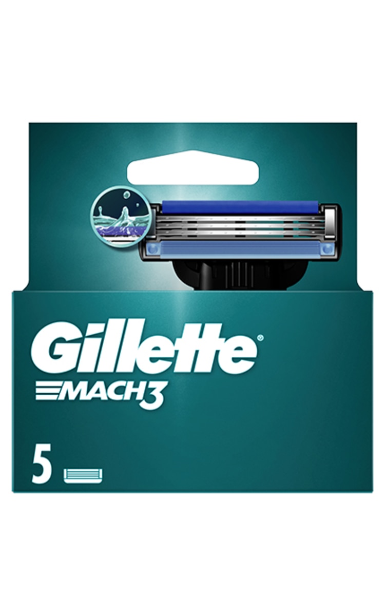 GILLETTE GILLETTE Mach3 kasetnes, 5gab. 5 gab.