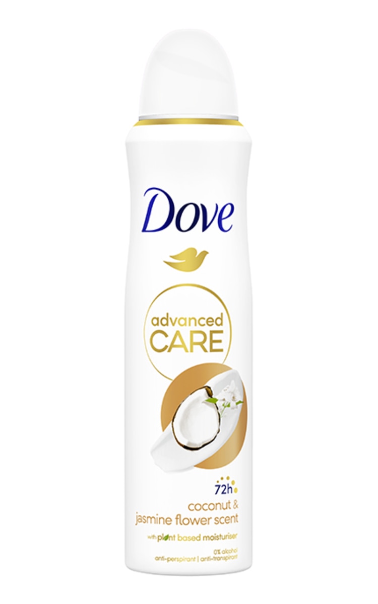 DOVE DOVE Advanced Care Coconut&Jasmine izsmidzināms antiperspirants, 150ml 150 ml