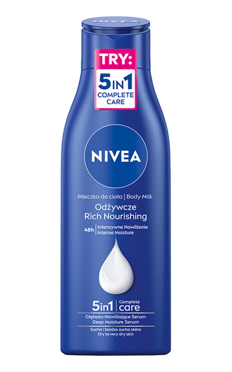 NIVEA NIVEA Rich Nourishing 48h питательное молочко для тела, 250мл 250 мл