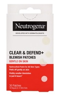  NEUTROGENA undefined NEUTROGENA Clear&Defend+ Sensitive plāksteri pret pūtītēm, 30gab.  