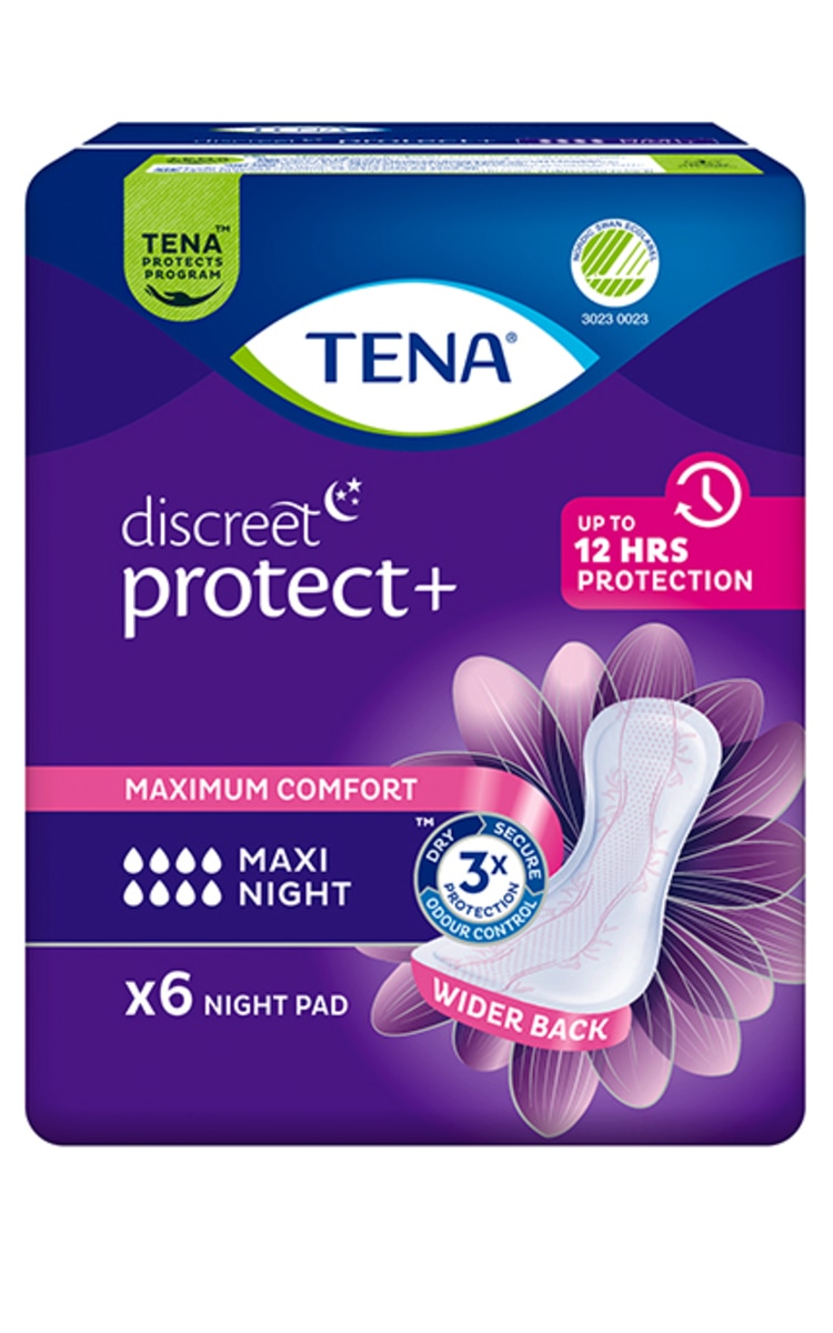 TENA TENA Discreet Maxi Night урологические прокладки, 6шт. 6 шт