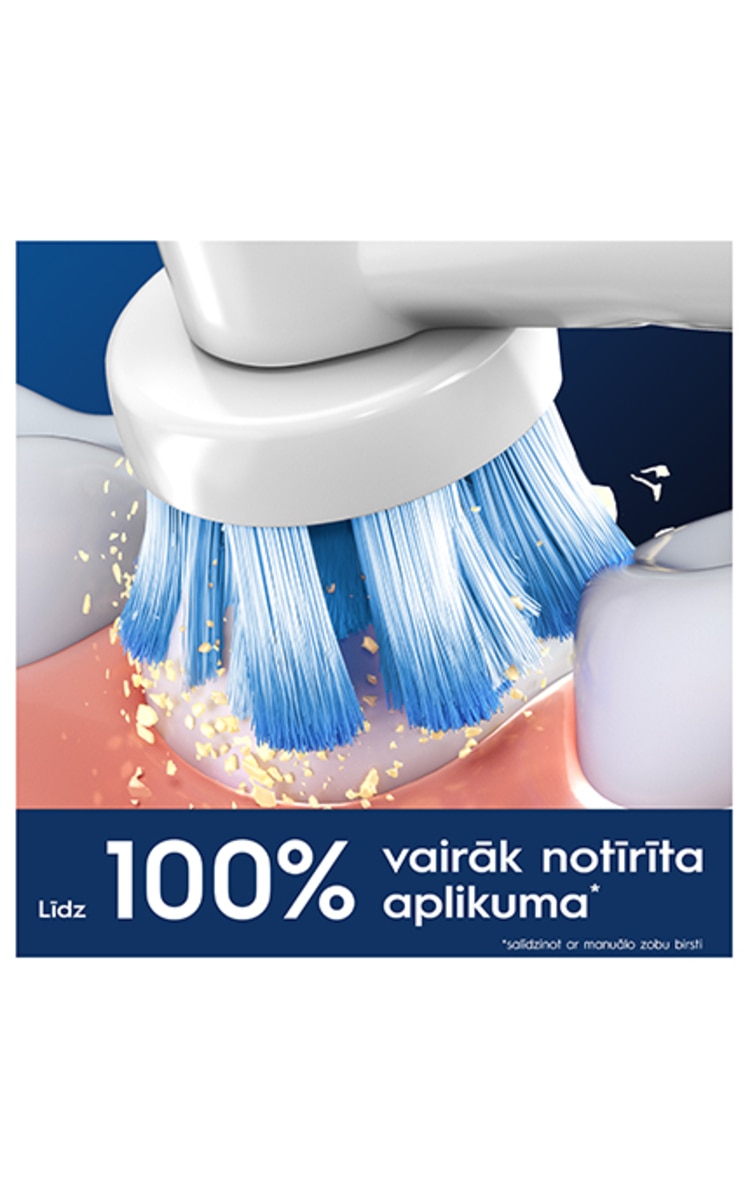 ORAL B ORAL-B PRO Sensitive Clean elektriskās zobu sukas uzgalis, 4gab. 4 gab.