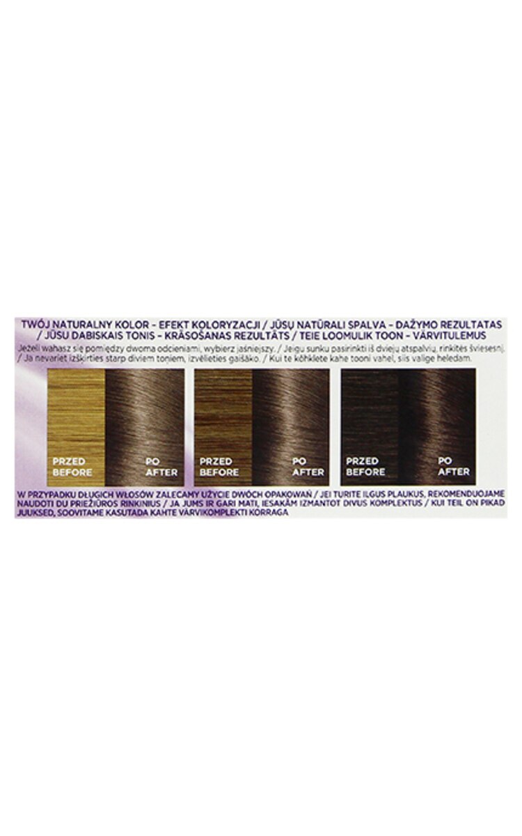 LOREAL EXCELLENCE EXCELLENCE Cool Creme matu krāsa, 7.11 Ultra Ash Blonde 1 gab.