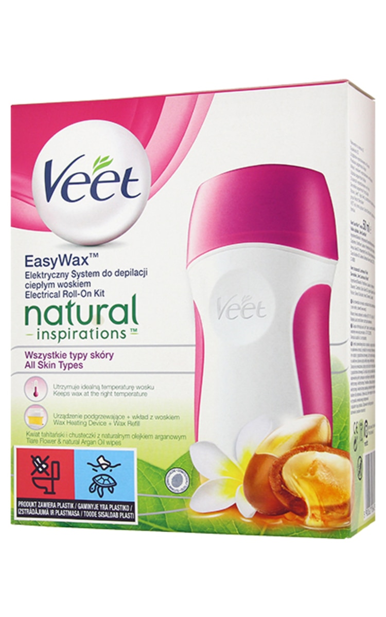 VEET VEET Natural Inspirations karstā vaska depilācijas sākuma komplekts 1 gab.