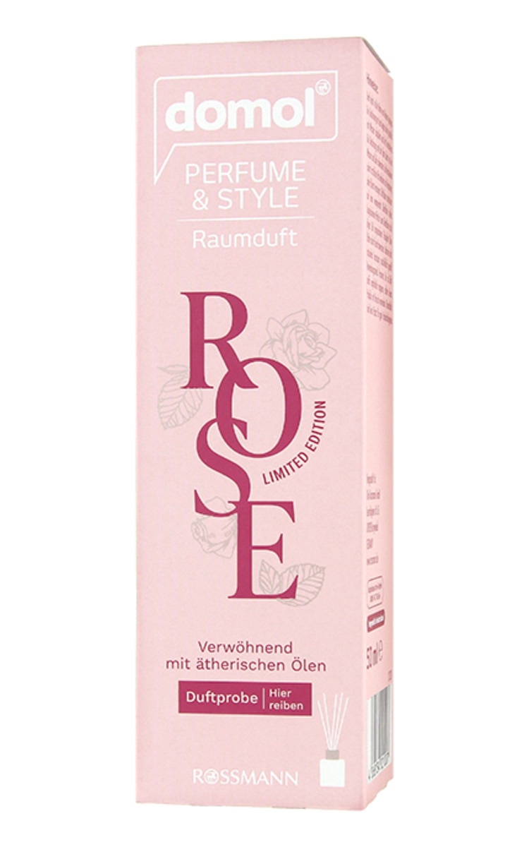 DOMOL DOMOL Rose aromātiskie kociņi, 50ml 50 ml