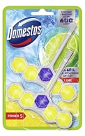 DOMESTOS Power5 Trio Lime tualetes bloks, 2x50g