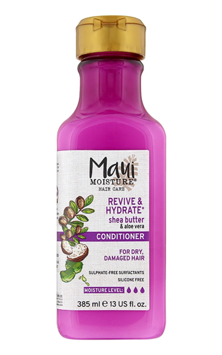 MAUI MAUI Revive&Hydrate+ Shea Butter kondicionieris matiem, 385ml