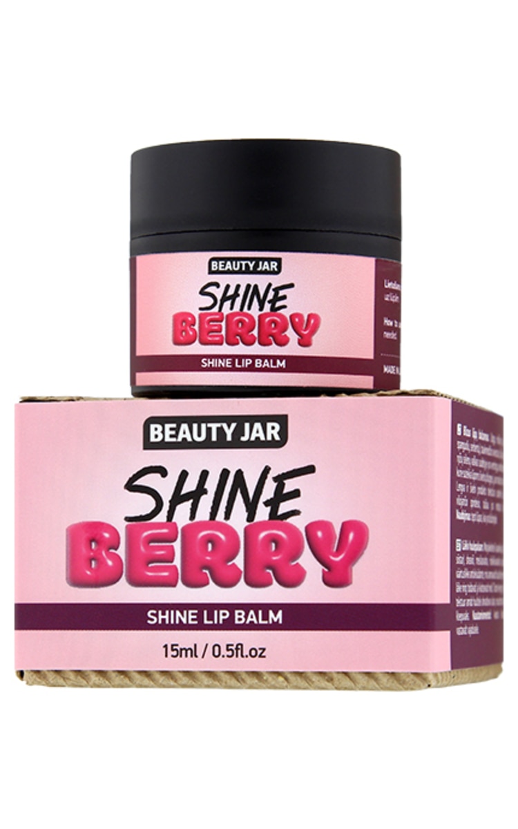 BEAUTY JAR BEAUTY JAR Shine Berry lūpu balzams ar spīdumu, 15ml 15 ml