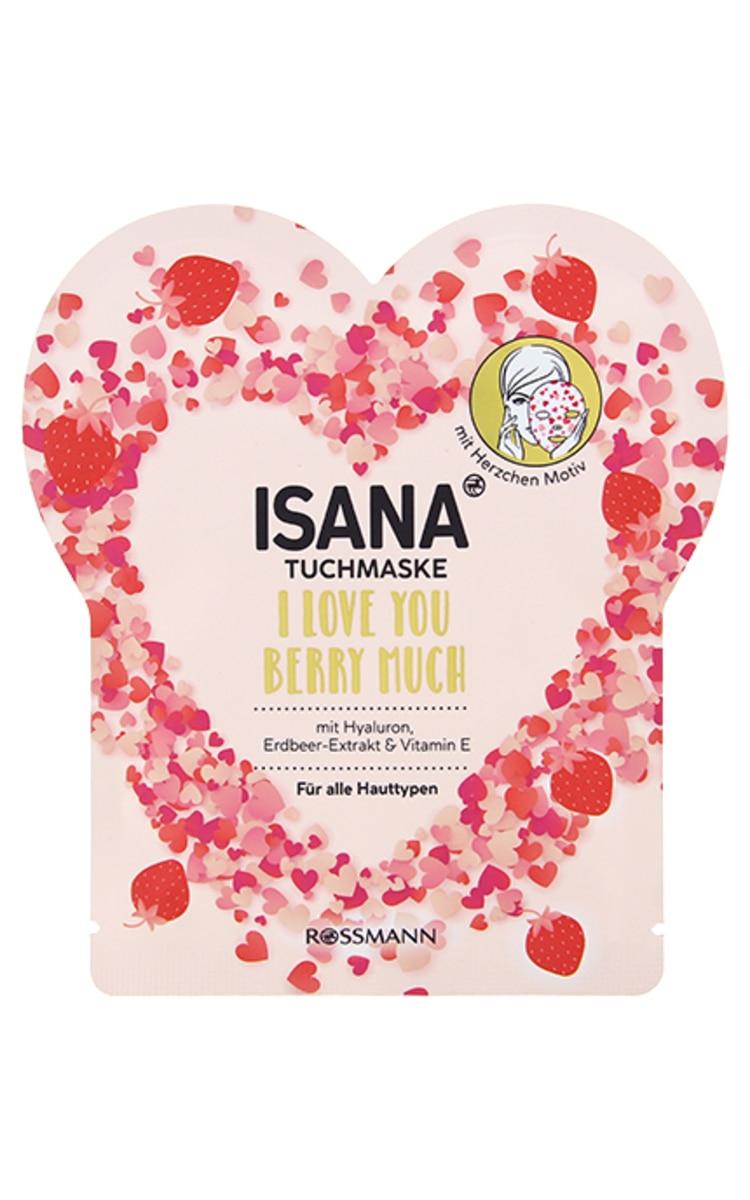 ISANA ISANA I Love You Berry Much маска для лица, 1шт.