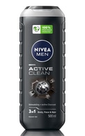  NIVEA MEN undefined NIVEA MEN Active Clean dušas želeja vīriešiem, 500ml 