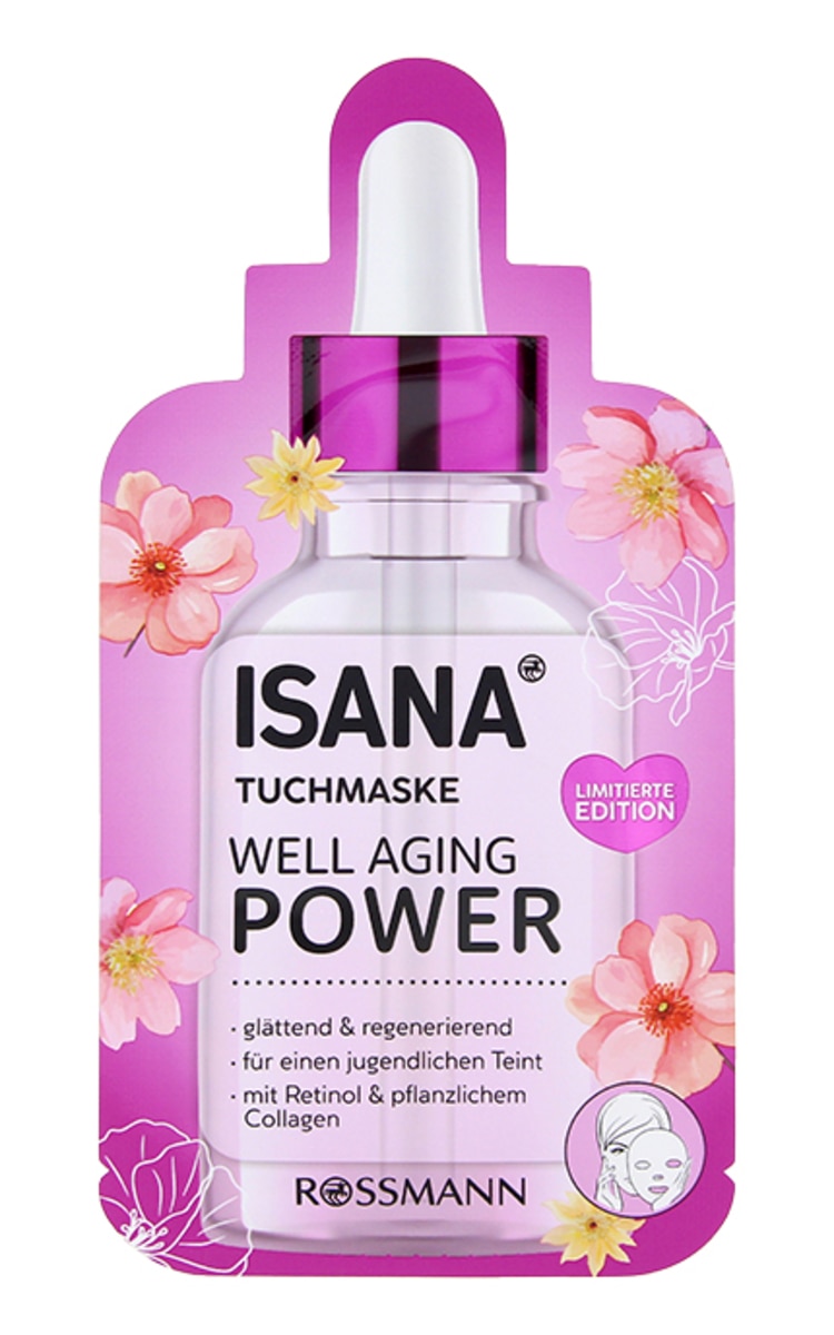 ISANA ISANA Well Aging Power тканевая маска для лица, 1шт.